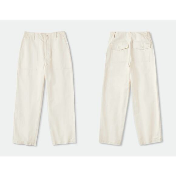 NWT Free People Brixton Vancouver Pants - 28 - Neutral Utility, Oversize, Scandi - Picture 2 of 13